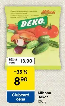 Tesco Alibona Deko nabídka