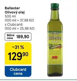Tesco Ballester Olivový olej nabídka
