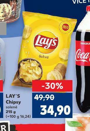 Kaufland Lay´s chipsy nabídka
