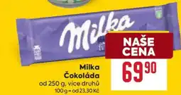 Billa Milka Čokoláda nabídka