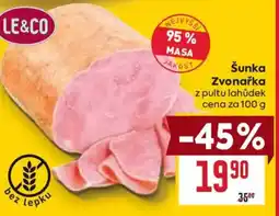 Billa Šunka Zvonařka nabídka