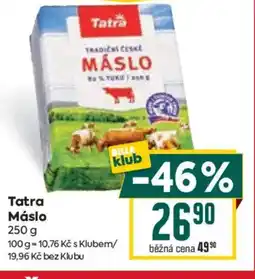 Billa Tatra Máslo nabídka