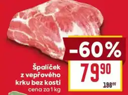 Billa Špalíček z vepřového krku bez kosti nabídka