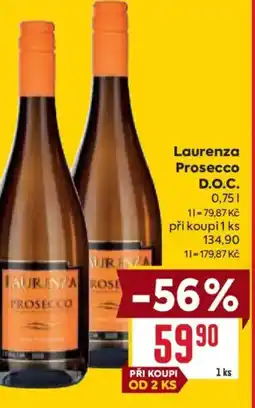 Billa Laurenza Prosecco D.O.C. nabídka