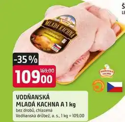 Trefa VODŇANSKÁ MLADÁ KACHNA A 1 kg bez drobů, chlazená nabídka