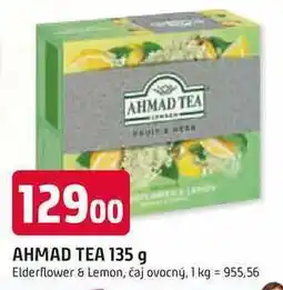 Trefa AHMAD TEA 135 g Elderflower & Lemon, čaj ovocný nabídka