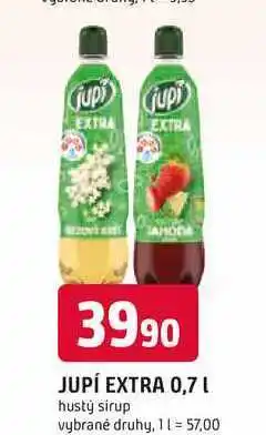 Trefa JUPÍ EXTRA 0,71 hustý sirup vybrané druhy nabídka