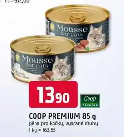 Trefa COOP PREMIUM 85 g pěna pro kočky nabídka