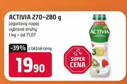 Trefa ACTIVIA 270-280 g jogurtový nápoj nabídka