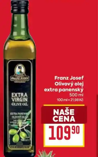 Billa Franz Josef Olivový olej extra panenský nabídka