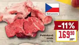 Billa Polévková směs nabídka