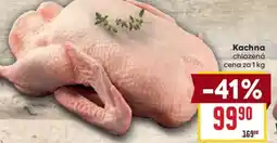 Billa Kachna chlazená nabídka