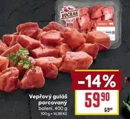 Billa Vepřový guláš porcovaný nabídka