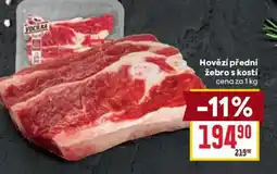 Billa Hovězí přední žebro s kostí nabídka