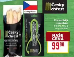 Billa Chřest bílý + škrabka nabídka