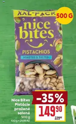 Billa Nice Bites Pistácie pražené solené nabídka