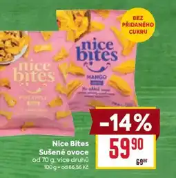 Billa Nice Bites Sušené ovoce nabídka