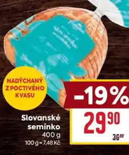 Billa Slovanské semínko nabídka