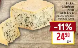 Billa BILLA Císařská Niva 45% t.v s. nabídka