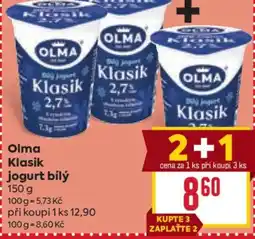 Billa Olma Klasik jogurt bílý nabídka