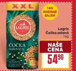 Billa Lagris Čočka zelená nabídka