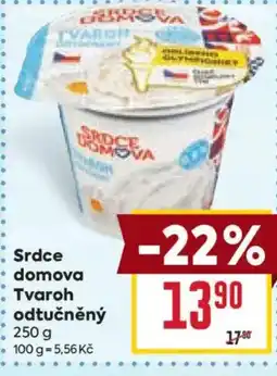 Billa Srdce domova Tvaroh odtučněný nabídka