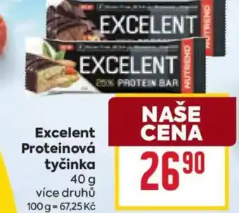 Billa Excelent Proteinová tyčinka nabídka