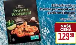 Billa BILLA Premium Prawns provençal with garlic and parsley nabídka