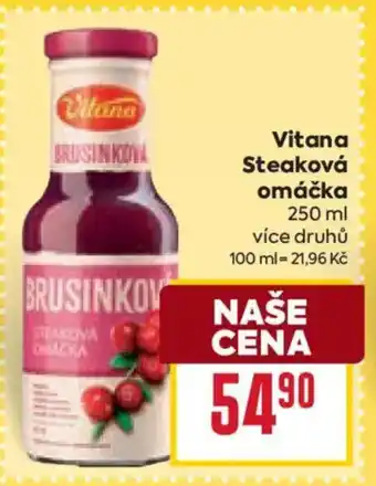 Billa Vitana Steaková omáčka nabídka
