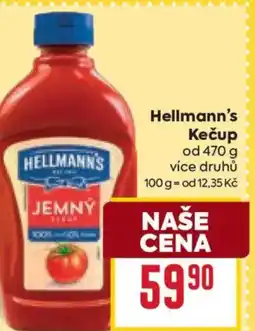 Billa Hellmann's Kečup nabídka