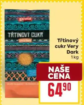Billa Třtinový cukr Very Dark nabídka