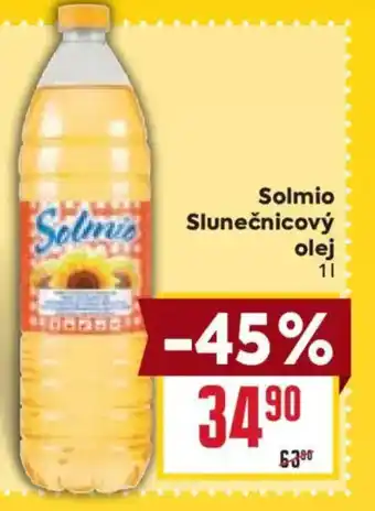 Billa Solmio Slunecnicovy olej nabídka