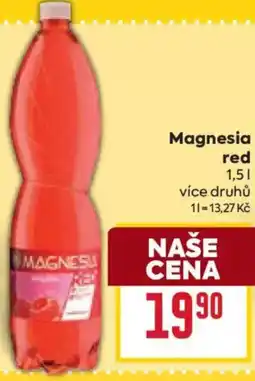 Billa Magnesia red nabídka