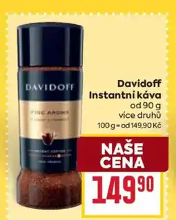 Billa Davidoff Instantní káva nabídka