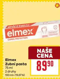 Billa Elmex Zubní pasta nabídka