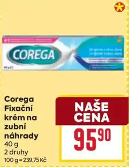 Billa Corega Fixační krém na zubní náhrady nabídka