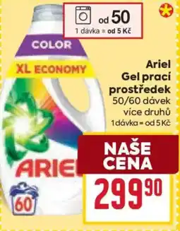 Billa Ariel Gel prací prostředek nabídka