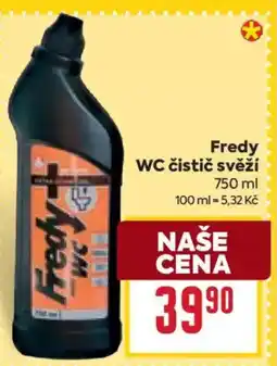 Billa Fredy WC čistič svěží nabídka