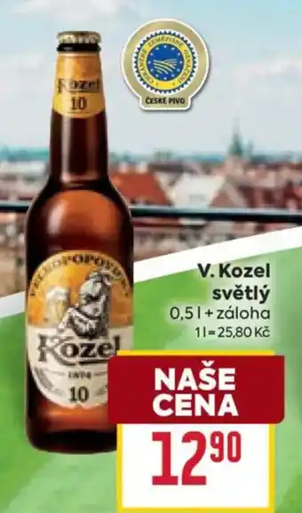 Billa V. Kozel světlý nabídka