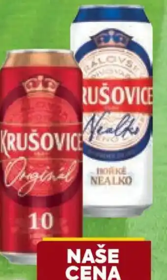 Billa Krušovice 10, Krušovice Nealko nabídka