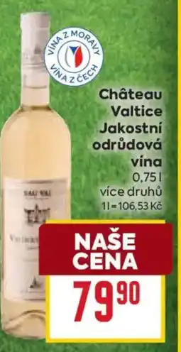 Billa Château Valtice Jakostní odrůdová vína nabídka