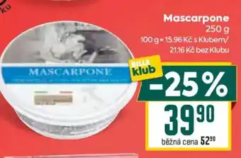 Billa MASCARPONE nabídka