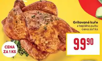 Billa Grilované kuře z teplého pultu nabídka