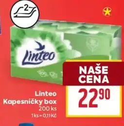 Billa Linteo Kapesníčky box nabídka