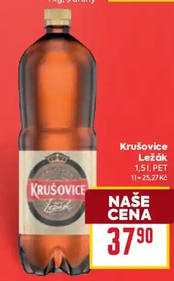 Billa Krušovice Ležák nabídka