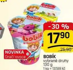 Flop BOBÍK vybrané druhy nabídka