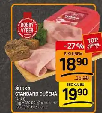Flop ŠUNKA STANDARD DUŠENÁ nabídka
