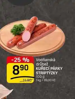 Flop KUŘECÍ PÁRKY STRIPTÝZKY nabídka
