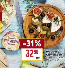 Billa Président Camembert nabídka
