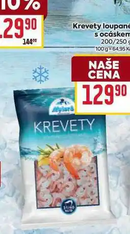 Billa Krevety loupané s ocáskem 200/250 g nabídka